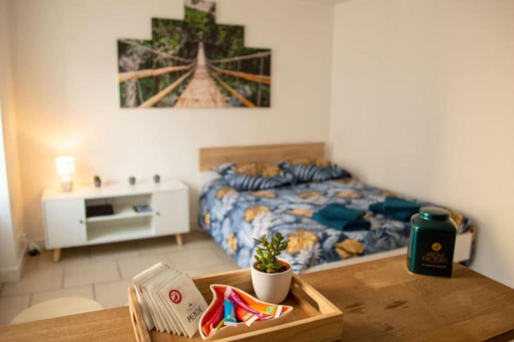 Studio Cosy Tv Wifi Confortable Et Chaleureux Gaillon ภายนอก รูปภาพ